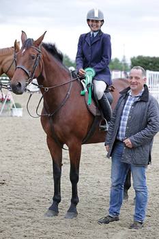 Southerly Roberts is victorious in the Horseware Bronze League Semi-Final at The College Equestrian Centre, Keysoe